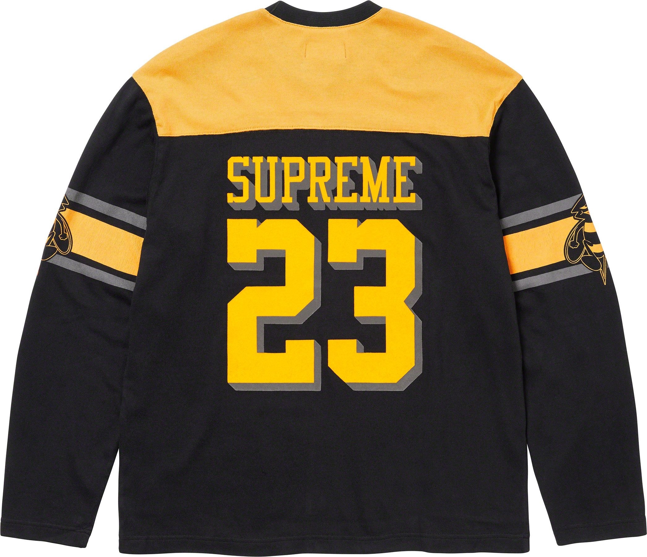 Bumblebee L/S Football Top view 19